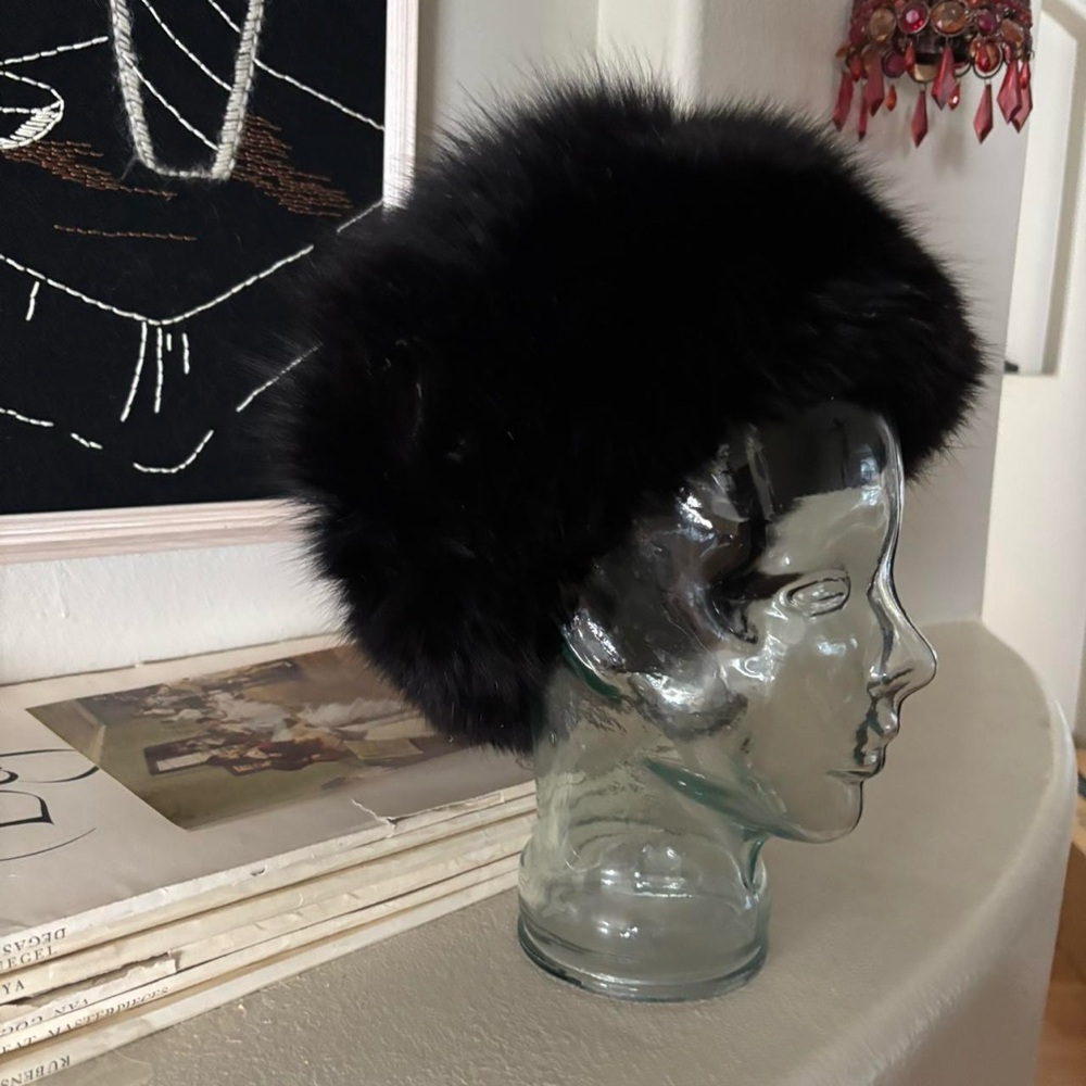 Black Fur Hat
